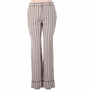 QL2 Italian Plaid Dress Pants Navy/Tan